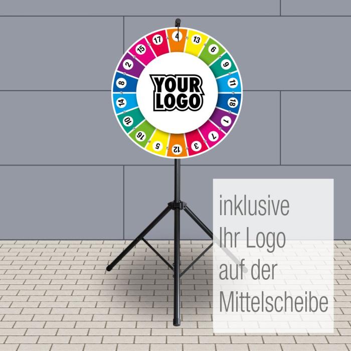 Glücksrad Tiffany Your Logo